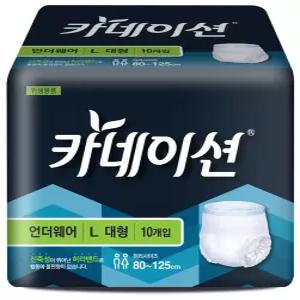 카네이션 팬티기저귀 언더웨어 중형 80매X10팩