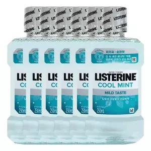리스테린 쿨민트 마일드 250ml X 6개