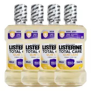 리스테린 토탈케어 검케어 마일드 750ml X 4개