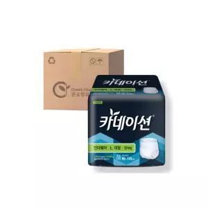 카네이션 언더웨어 L(대형) 팬티기저귀 80매 박스 10매 8팩 요실금기저귀