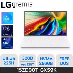 ND LG전자 2025 그램15 15ZD90T-GX59K - 32GB / 256GB