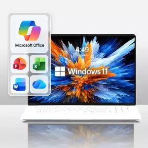 [베이직스] 베이직북16pro MS office 16/256GB Win11 패키지 마우스+파우치+AS 2년 16인치 노트북
