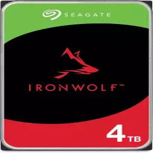 IronWolf 4TB NAS 내장 하드 드라이브 CMR 3.5인치 SATA 6Gb/s 5400 64MB 캐시 RAID 네트워크 연결 저장소