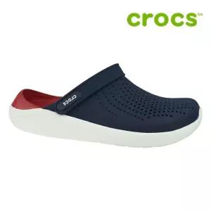 크록스 샌들 /g1- 204592-4CC / LiteRide Clog Navy-Pepper