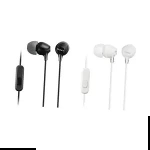 정품이어폰 소니 유선이어폰 커널형 핸즈프리 이어폰 MDR-EX15AP