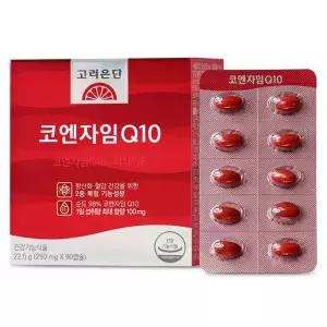 고려은단 코엔자임Q10 90캡슐 1개 3개월분 코큐텐 G