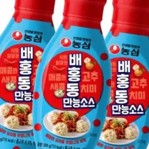 농심 배홍동 만능소스 300g X 3개