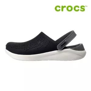 크록스 샌달 /u9- 204592-05M / LiteRide Clog Black-Smoke