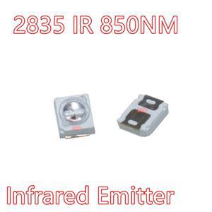 호환 50PCS 2835 IR LED 850NM 볼 헤드 램프 적외선 발광기 야간 투시 모니터링 보조