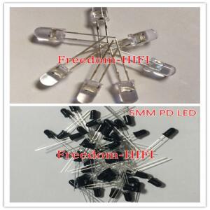 호환 적외선 리시버 IR LED 다이오드  PD  940NM  5mm  5개  로트당 10