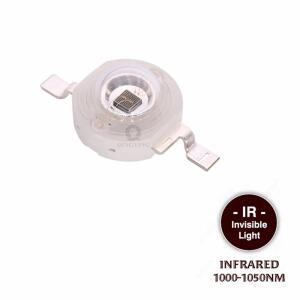 호환 10pcs 3W 적외선 680nm IR LED 칩 CCTV 카메라 야간 투시경 조명