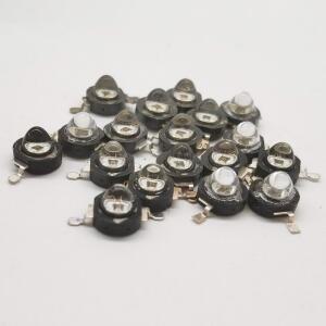 호환 적외선 IR LED 이미터  CCTV 카메라 다이오드  보안용 블랙 850nm  3W  5 개