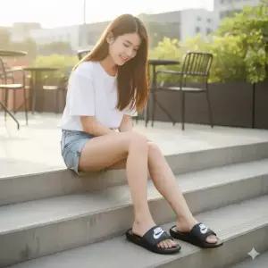 국내매장판 나이키 슬리퍼 빅토리 원 슬라이드 블랙 CN9677-005