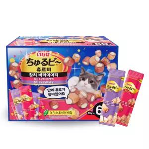 이나바 챠오 츄르비 참치 버라이어티 10g 60P