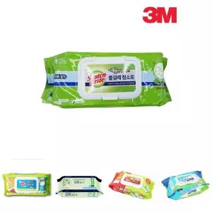 (대형 20매) 3M 막대걸레용 물걸레 청소포 더블액션+/물티슈/바닥/패드/일회용/청소용/티슈/걸레/리필/걸레
