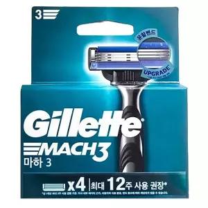 [질레트] 마하3 면도날 4입