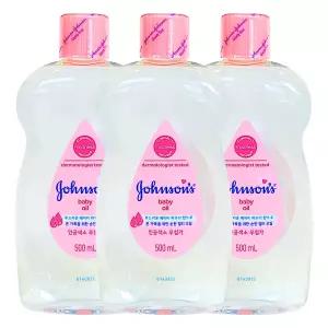 존슨즈 베이비 레귤러 오일 500ml X 3개