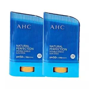 자외선차단 순한선스틱 AHC 선스틱 퍼펙션 22g x 2ea 쉴드 내추럴 더블