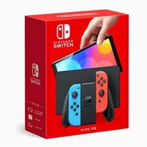 Nintendo 닌텐도 스위치 OLED 네온 블루레드