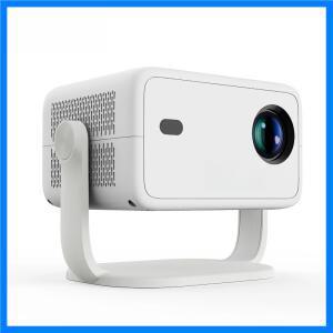 4K L018 프로젝터 650ANSI 네이티브 1080P 자동 초점 360 ° 회전식 안드로이드 11 BT 5.2 WIFI6 휴대용 홈