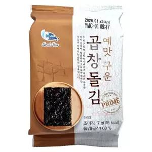 예맛 구운 곱창돌김 17g 10개입
