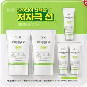 [셀러허브]Dr.G 그린 마일드 업 선크림 50ml x 2+ 10ml x 3 (S32379622)
