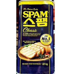 부대찌개재료 부대찌게햄 부대찌개햄 통조림 스팸 백설 1.81K 부대햄 부대