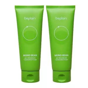 비플레인 녹두 약산성 클렌징폼 160ml 2개