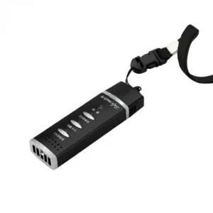 친절한탄씨 충전식 비상경보 LED USB 위생호루라기 전자휘슬 전자호각 전자호루라기 LED후레쉬 안전경보