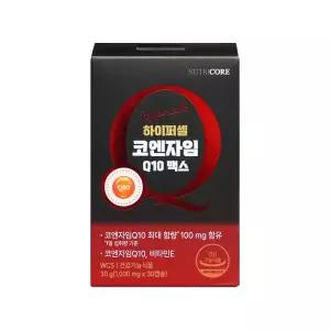 뉴트리코어 하이퍼셀 코엔자임Q10 맥스 코큐텐 항산화 혈압 30캡슐 1개