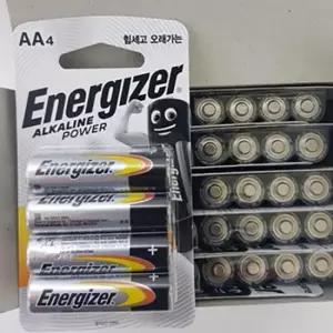 배터리 에너자이저 건전지 AA 4개입 (10세트) 1BOX