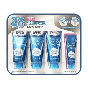 센카 퍼펙트휩 페이셜 워시 120gx3, 40x1