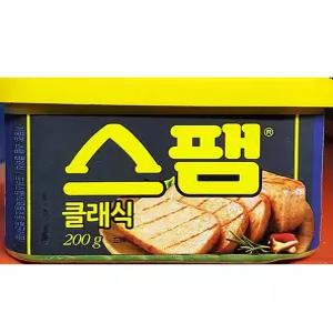 학교 스팸 클래식 통조림 간식 스팸햄 백설 200g X20 햄 수앤서23