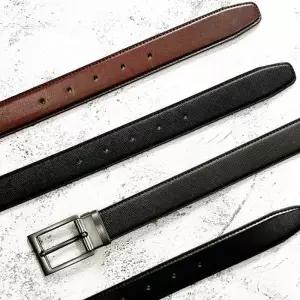 [텐바이텐]국산 플럼도트 교체용 천연소가죽 허리띠 유공110cm