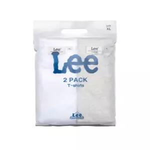 매장정품 리 LEE LE2602ST50CX 스몰 트위치 로고 2PACK 티셔츠 컬러 믹스 집업티