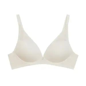 [Wonderbra] V넥 노와이어 브라 오트밀 WBWBR4N30T