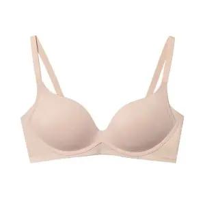 [원더브라][Wonderbra] 일체형 볼륨 몰드 노와이어 브라 베이지 WBWBR3O03D