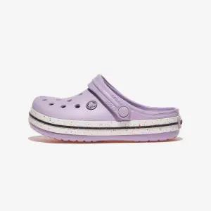 CRS211645-LAVENDER 크록밴드 스펙클드 밴드 클로그 키즈 - LAVENDER 크록스