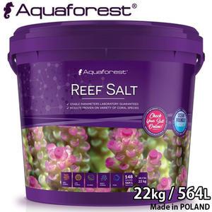 AF 아쿠아포레스트 리프 솔트 해수염 22kg/564L /수족관 어항 수조 산호 해수어 소금 니모 복어 코랄 해염