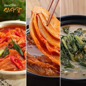 생생정보 방영[수원맛집_신사강] 40년 전통 수원맛집 신사강 대표 인기3종 5팩세트_김치찌개x2+김치찜x2+된장찌개x1 가정용 간편조리