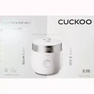 쿠쿠 IH전기압력밥솥 CRP-LHTR0610FWM / 트윈프레셔 마스터셰프 밥솥(6인용, 화이트) K