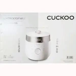 쿠쿠 IH전기압력밥솥 CRP-LHTR0610FWM - 트윈프레셔 마스터셰프 밥솥(6인용, 화이트) K