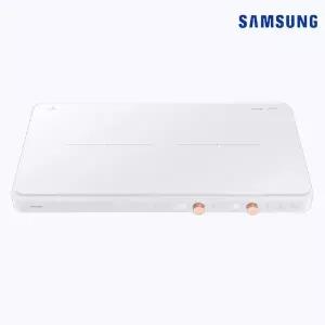 삼성 더플레이트 인덕션 2구 화이트 프리스탠딩 이동식 무설치 Fs NZ62DG300CFW