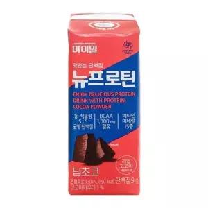 마이밀 마시는 뉴프로틴 딥초코 190ml x 16팩 단백질 드링크 D