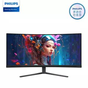 필립스 에브니아 34M2C3500L WQHD 180Hz 커브드 울트라와이드 HDR10 프리싱크 게이밍 무결점 모니터