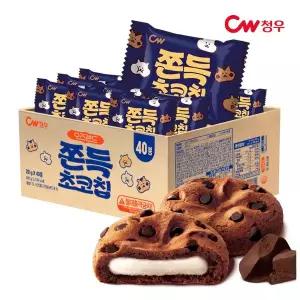 청우식품 청우 오즈랜드 쫀득초코칩 800g(40개입)/대용량