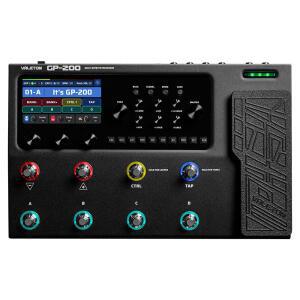 발레톤 GP 200 멀티 이펙트 기타 베이스 페달 표현 기능 FX 루프 DI 모델링 IR 캡 시뮬레이션 스테레오 USB 인터페이스