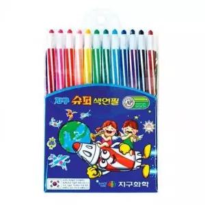 [아트박스]/이룸 국민색연필 슈퍼 샤프식 12색 선명한 색연필