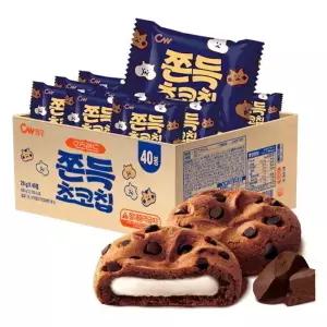 청우 대용량 쫀득 초코칩 800g(40입)