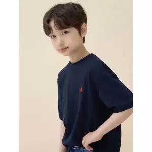 [BEANPOLE KIDS] 핫썸머 아이스 소로나 반소매 티셔츠  네이비 (BI6442U01R)